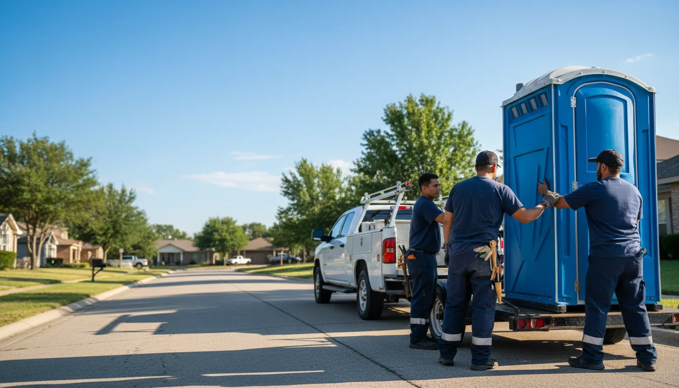 Portable Toilet Rental in Hoyt, KS near me